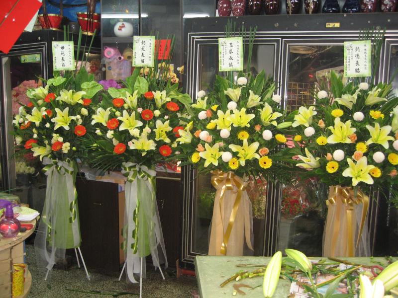 !!(三)追思花禮(ㄧ對)!!