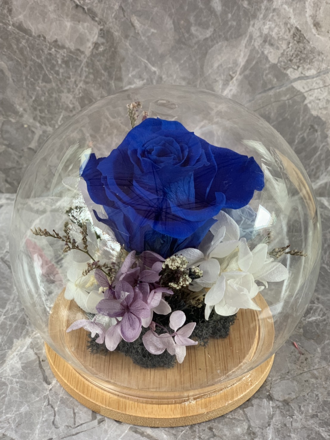 藍玫瑰~永生花