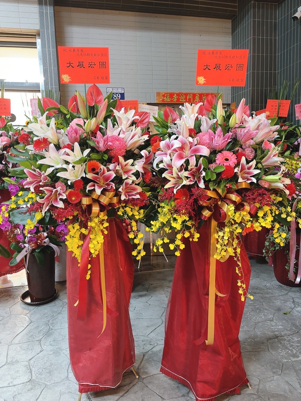 ~華麗精緻花籃~